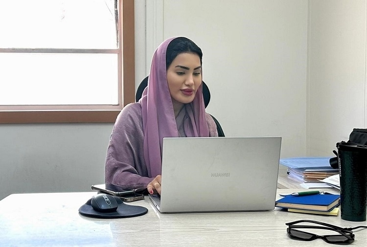 卡爾圖姆在工作中。中石化南京工程中東公司供圖