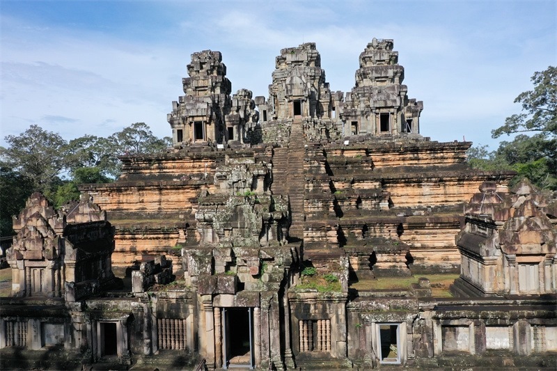 吳哥古跡內(nèi)的茶膠寺。中國文化遺產(chǎn)研究院 袁濛茜供圖