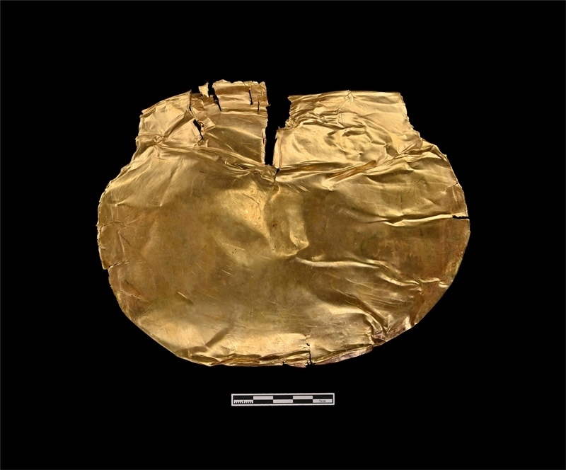 金覆面。中國文物報社供圖