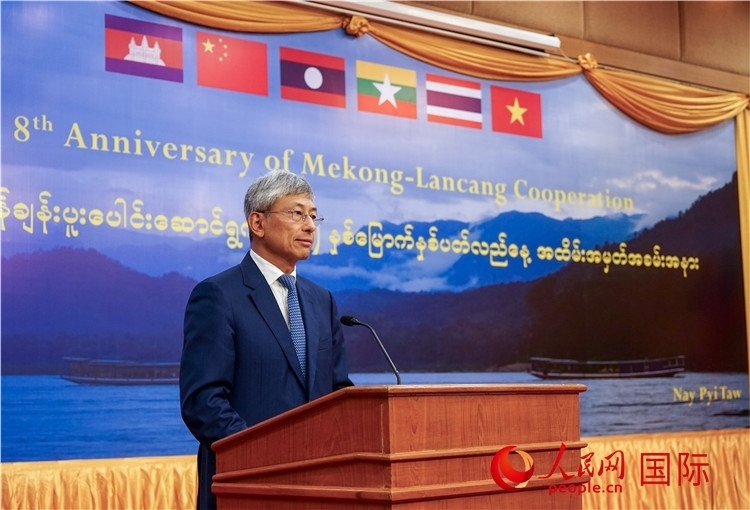 陳海大使致辭。人民網(wǎng)記者 謝佳君攝