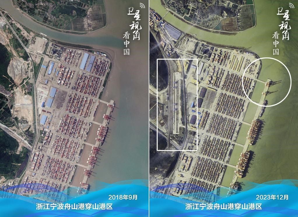 浙江寧波舟山港穿山港區(qū)新建1個(gè)泊位及鐵路穿山港站。