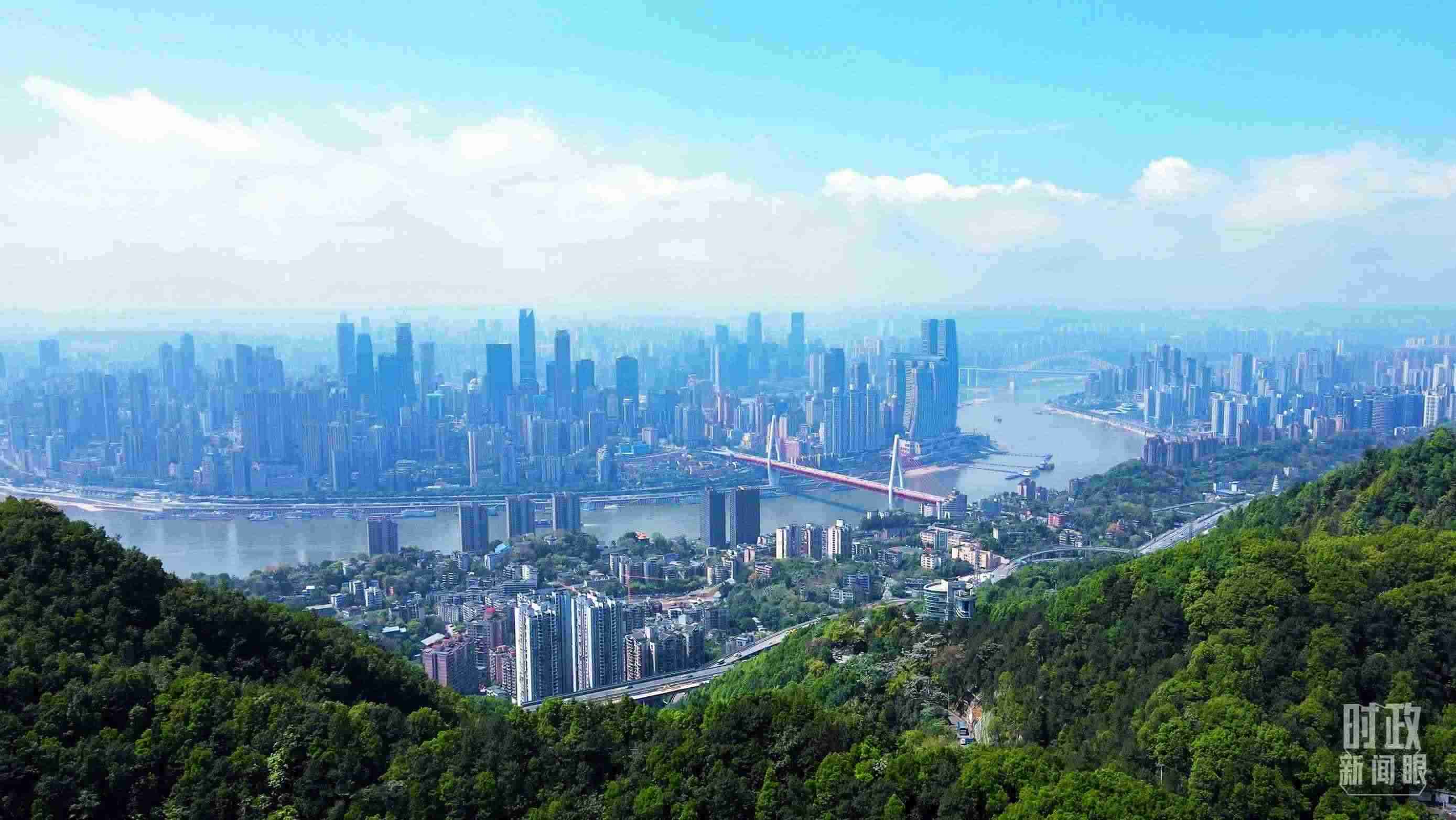 △重慶。（總臺記者謝鵬拍攝）