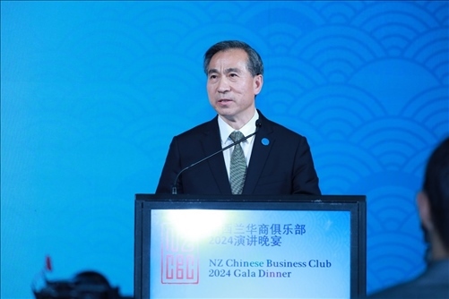 中國貿(mào)促會任鴻斌會長。主辦方供圖