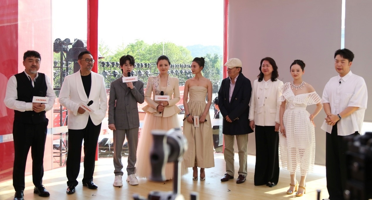 “品牌助力電影”公益直播活動(dòng)現(xiàn)場(chǎng)。主辦方供圖