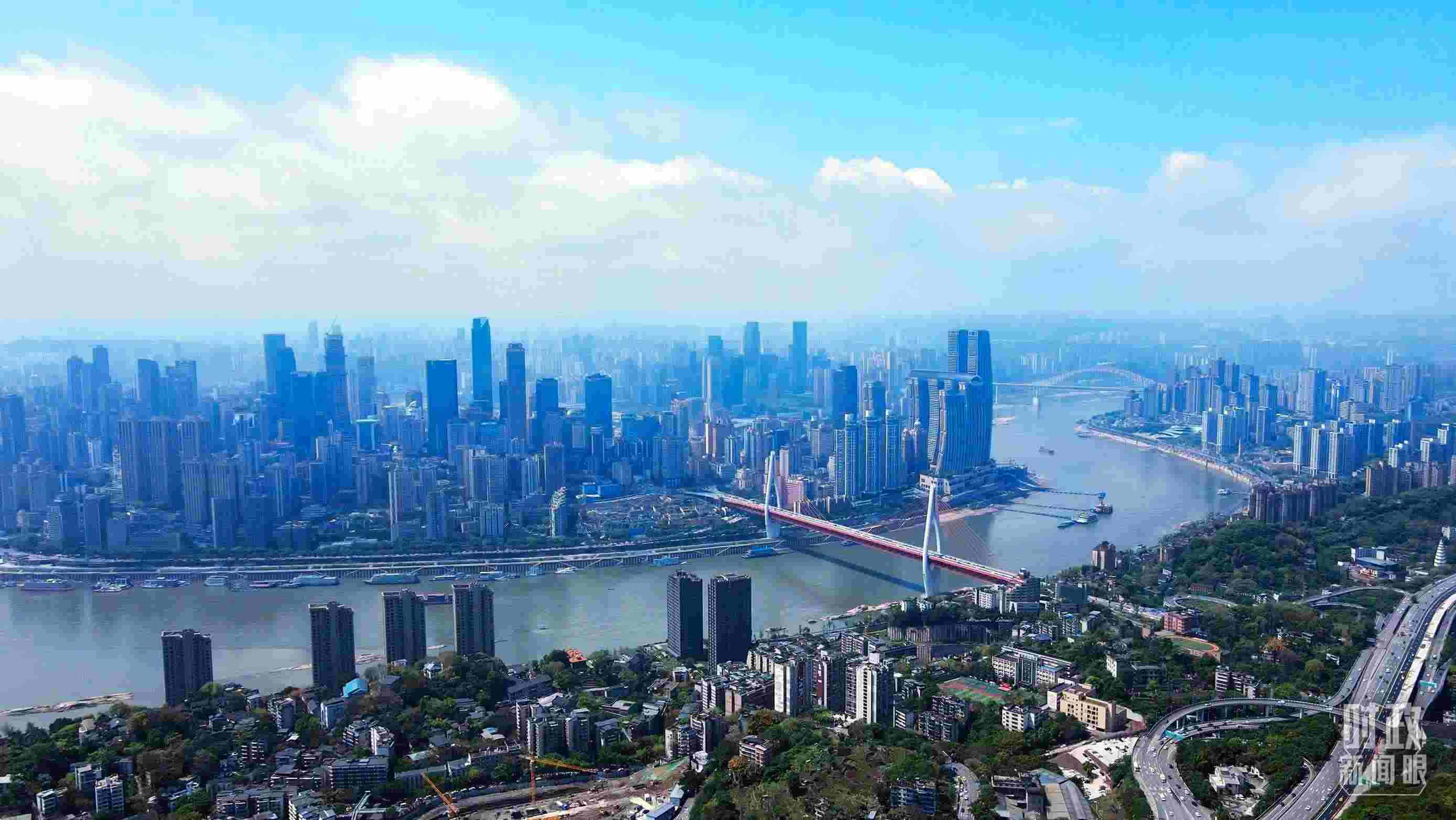 △重慶。（總臺記者謝鵬拍攝）