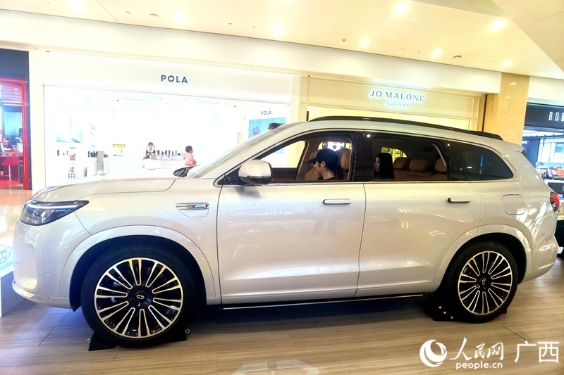  消費者在試駕汽車。人民網(wǎng)記者 陳燕攝