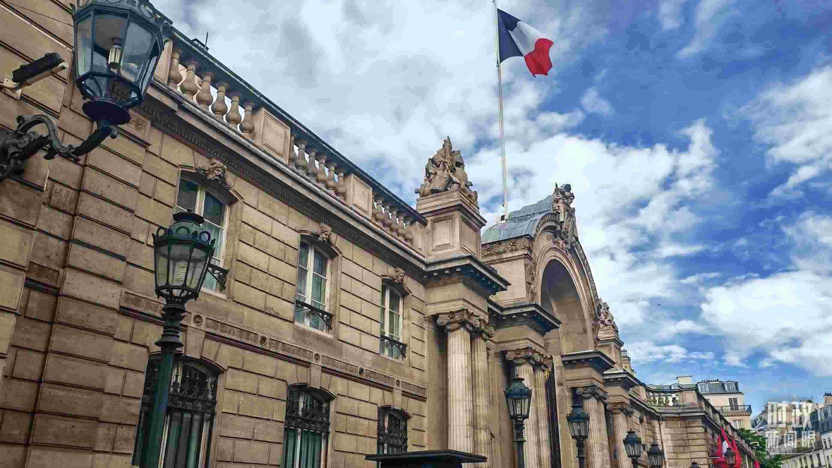 △愛麗舍宮。（總臺央視記者劉琦拍攝）