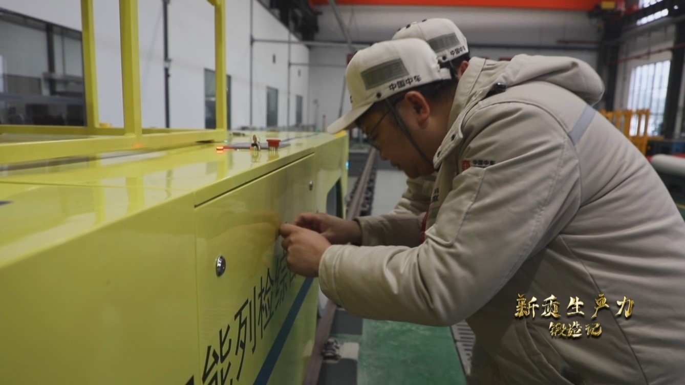 湖南株洲，算法測算團隊正在做地鐵智能化檢測試驗。