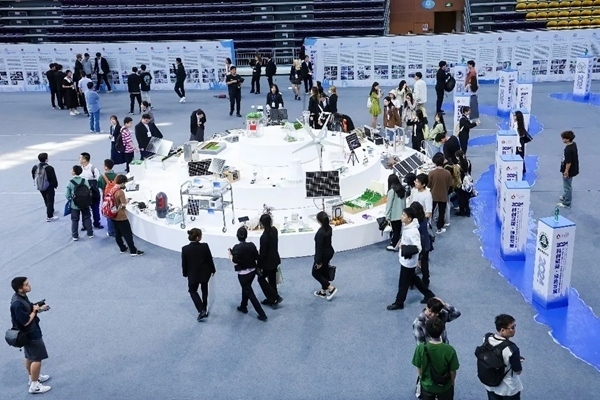 入圍決賽作品成果展。北京建筑大學(xué)供圖