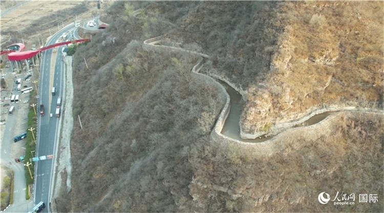 紅旗渠。人民網(wǎng)記者 劉寧攝