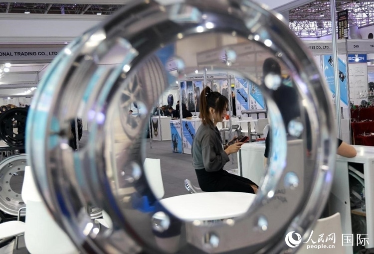 展會(huì)場(chǎng)景。人民網(wǎng)記者 管克江攝