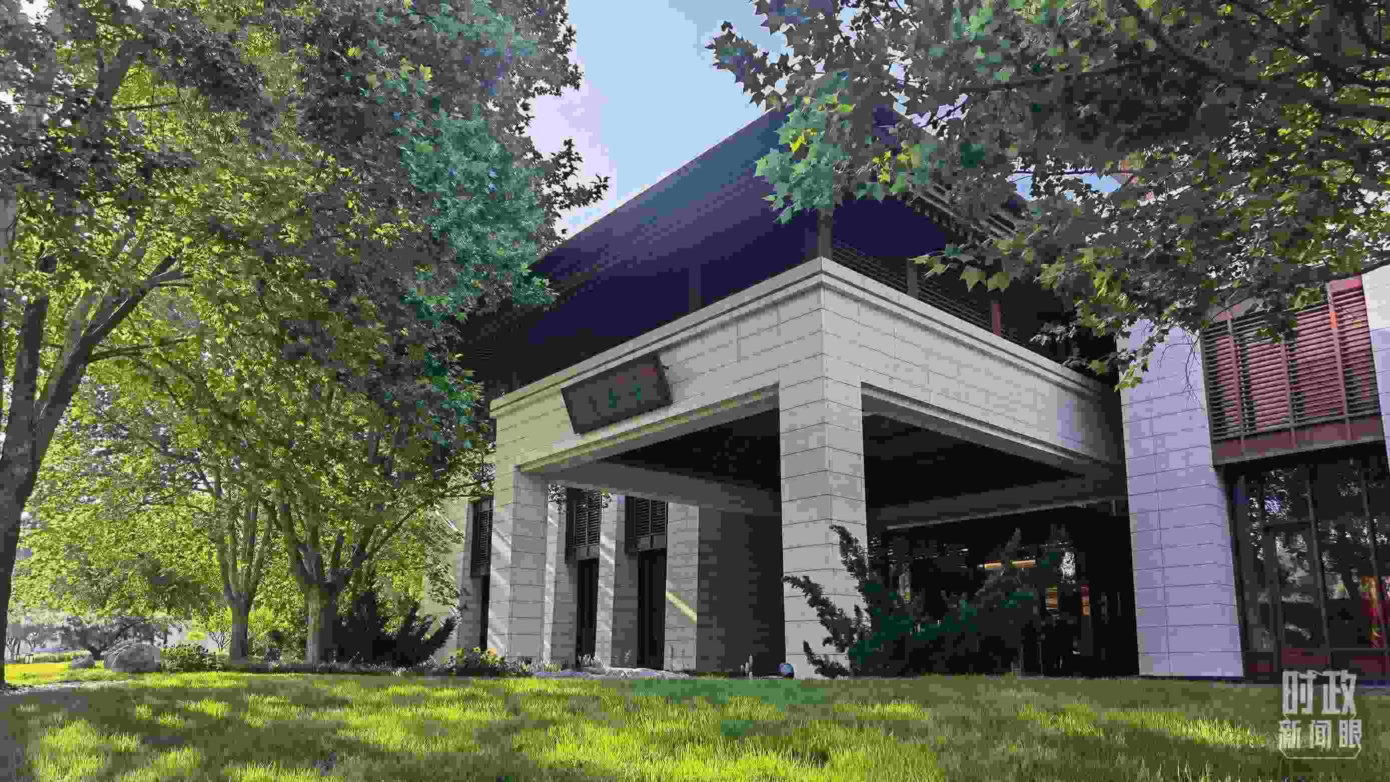 △釣魚臺芳華苑。（總臺央視記者石丞拍攝）