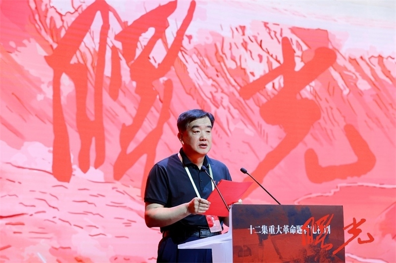 陜西省榆林市米脂縣委副書記、縣長楊樹森致辭