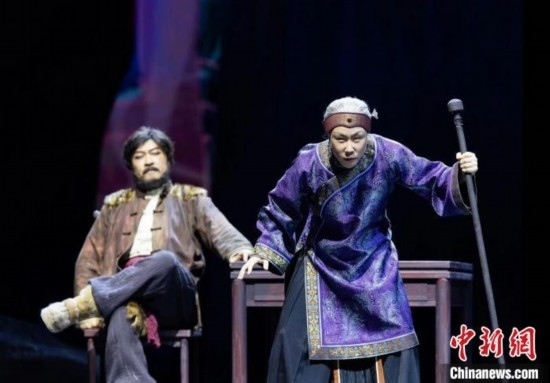 歌劇《原野》劇照。 中國音樂學院供圖