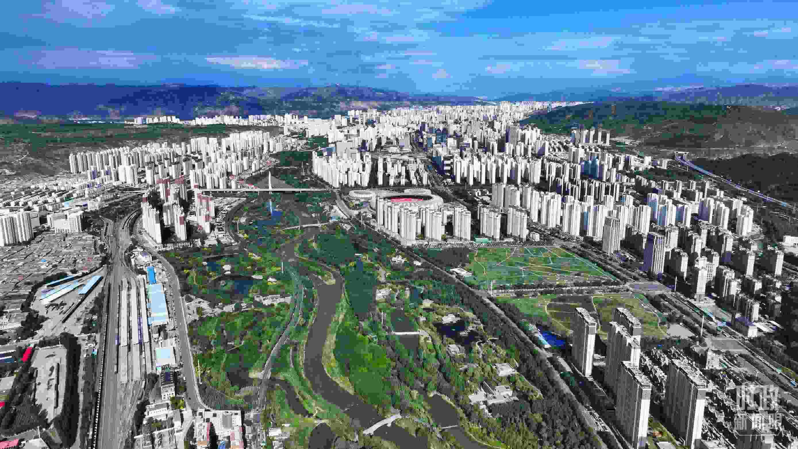 △青海西寧。（總臺央視記者范凱拍攝）