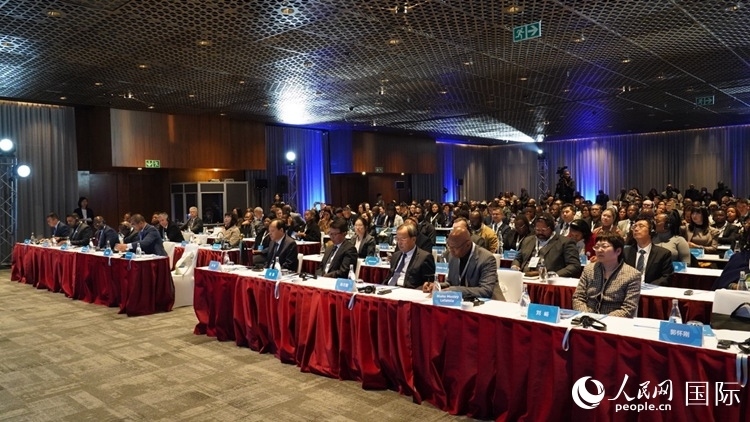 6月26日，北京—南非經(jīng)貿(mào)合作推介洽談會(huì)在約翰內(nèi)斯堡成功舉辦。人民網(wǎng) 劉暢攝