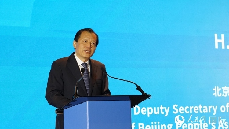 劉偉副書記致辭。人民網(wǎng) 劉暢攝