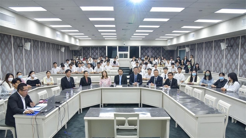 泰國(guó)博仁大學(xué)會(huì)場(chǎng)。中泰文化教育研究中心供圖