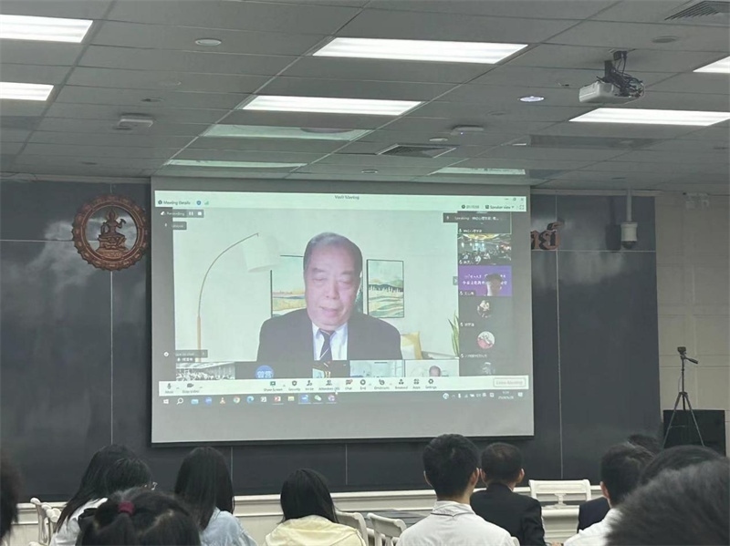 傅增有教授講座。