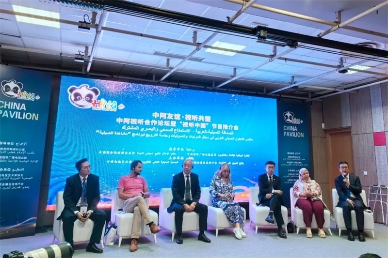 中阿視聽(tīng)業(yè)界代表共商未來(lái)合作。主辦方供圖