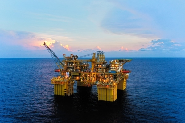 “深海一號”能源站。受訪者供圖