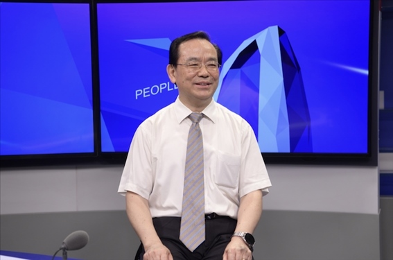 中國人民大學法學院教授、博士生導師楊建順。人民網(wǎng)記者 王曉嘯攝