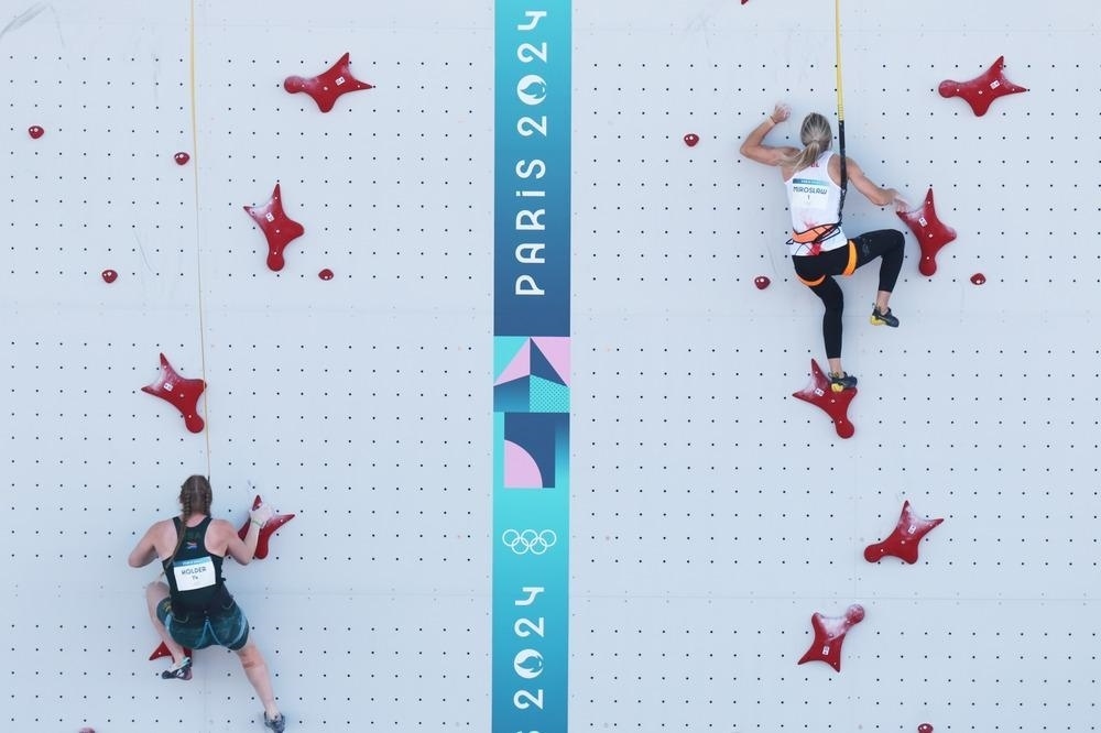 攀巖“攀”進(jìn)奧運會 圖片來源:新華社