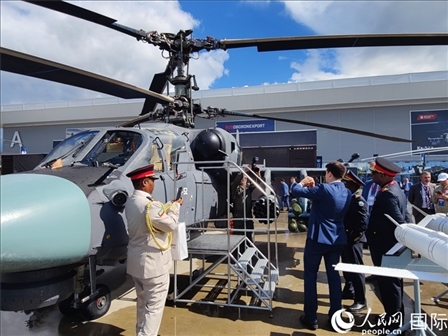 俄羅斯“軍隊(duì)-2024”國(guó)際軍事技術(shù)論壇現(xiàn)場(chǎng)。人民網(wǎng)記者 于宏建攝