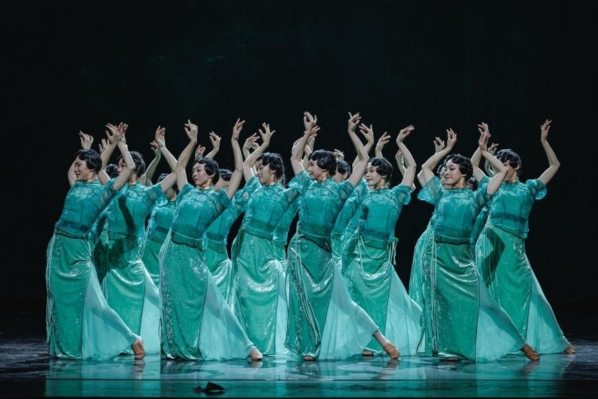 舞劇《熱血當(dāng)歌》演出現(xiàn)場。主辦方供圖