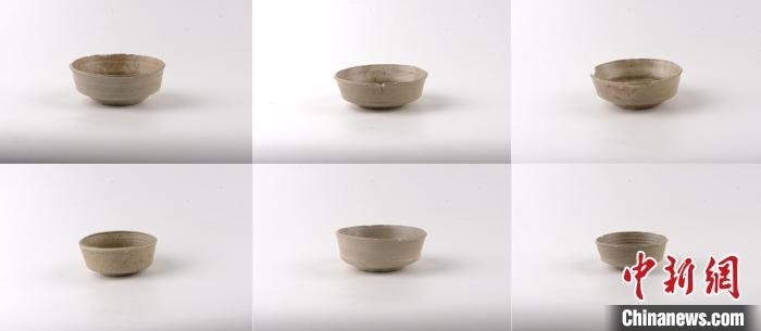 商周時期原始瓷碗。 寧波市文化遺產(chǎn)管理研究院供圖