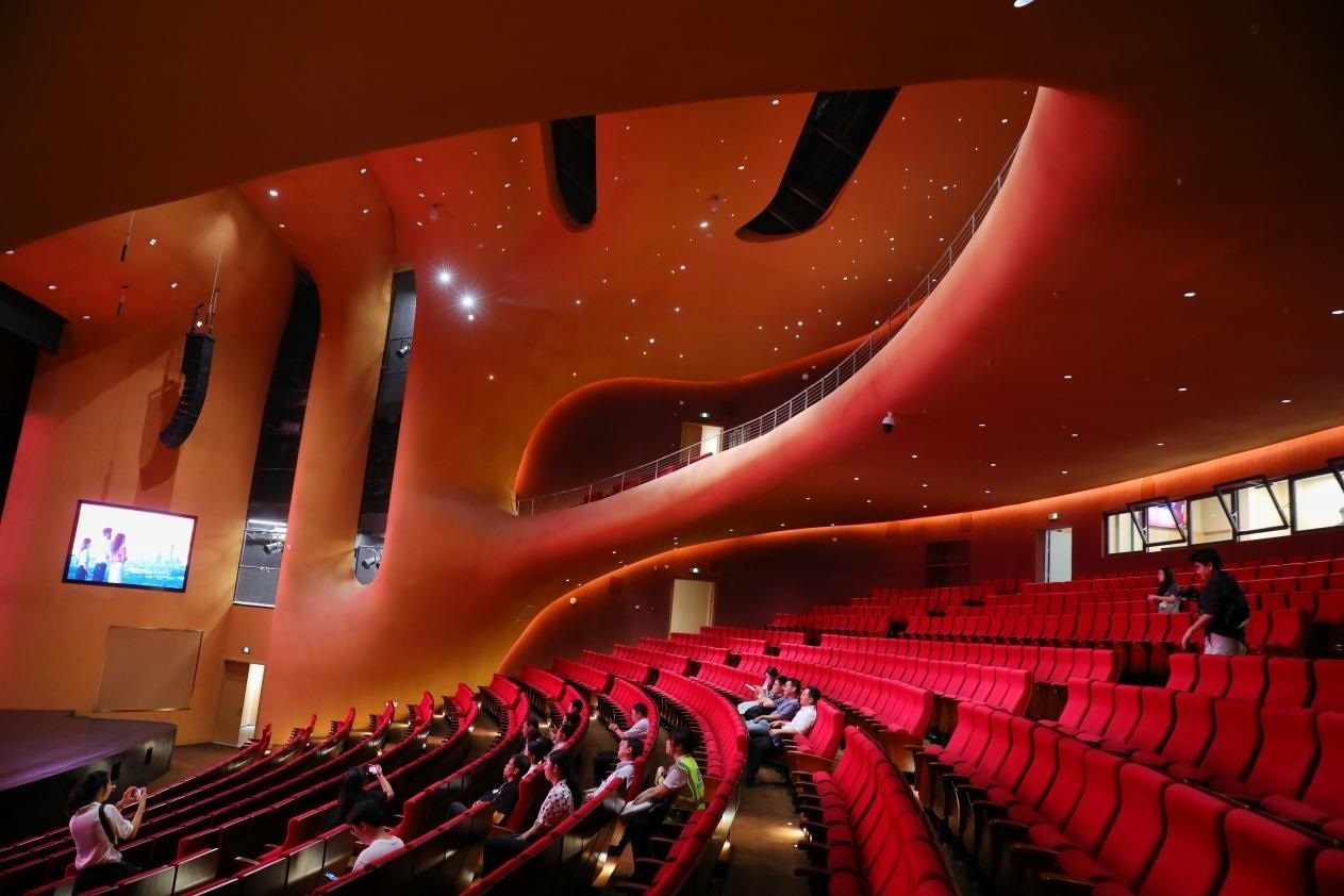 劇場內(nèi)部空間?！吨袊?jīng)濟周刊》記者 肖翊攝