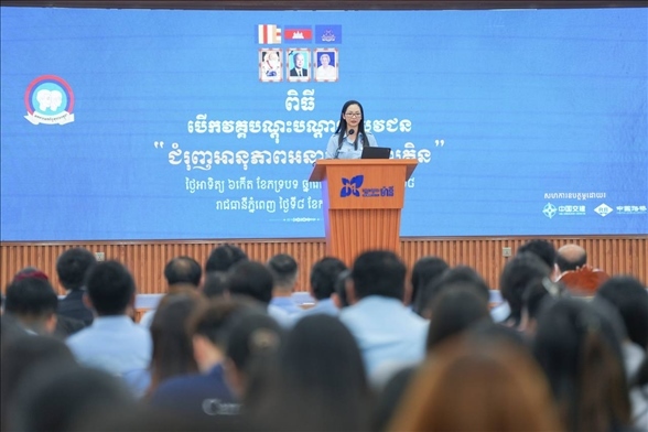 占尼莫在開幕式致辭?；顒?dòng)主辦方供圖