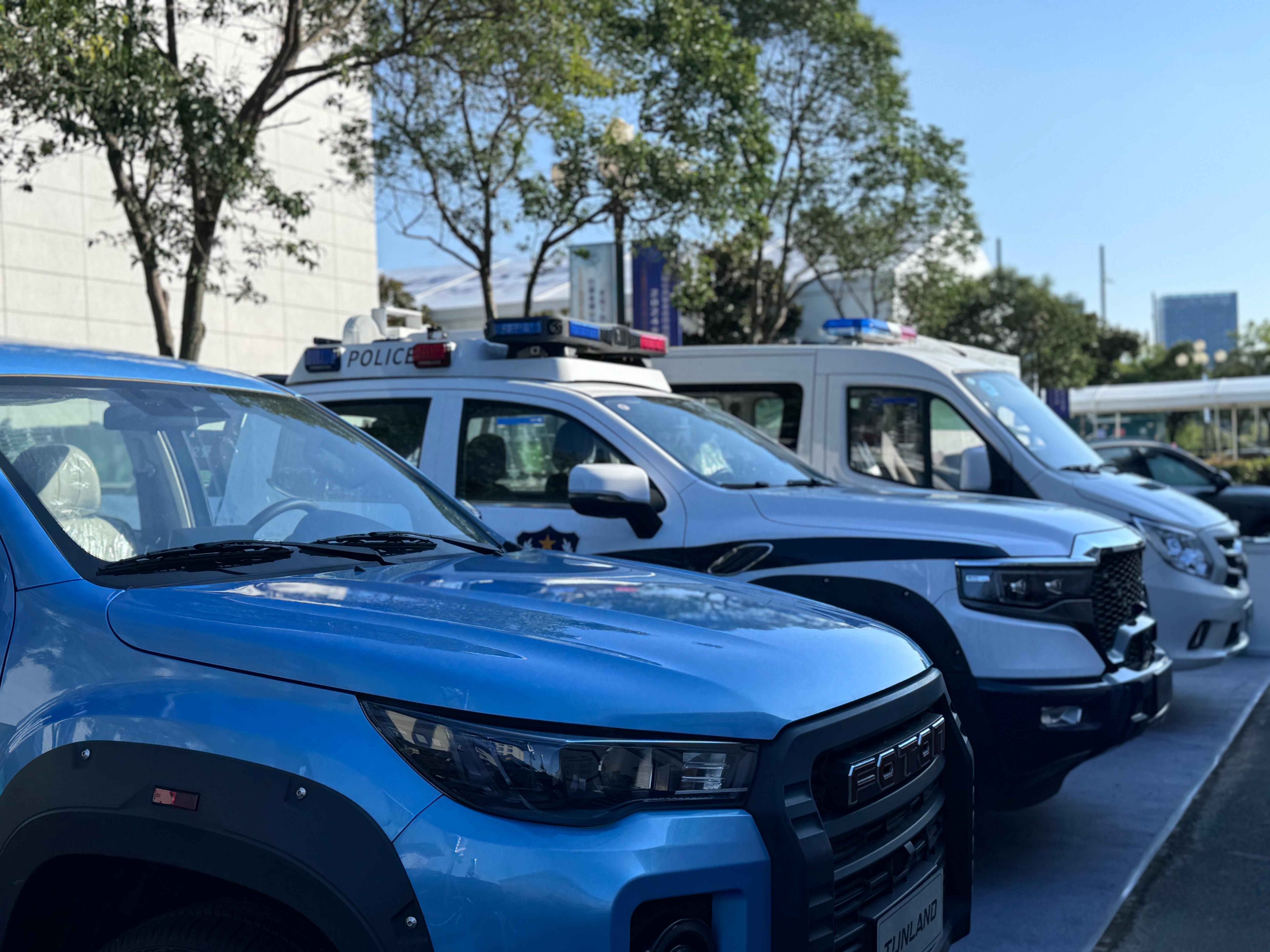 公共安全科技裝備展（連云港）現(xiàn)場(chǎng)。人民網(wǎng)記者 郝萍攝