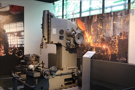 天水工業(yè)博物館內景。新華社記者 馬莎 攝