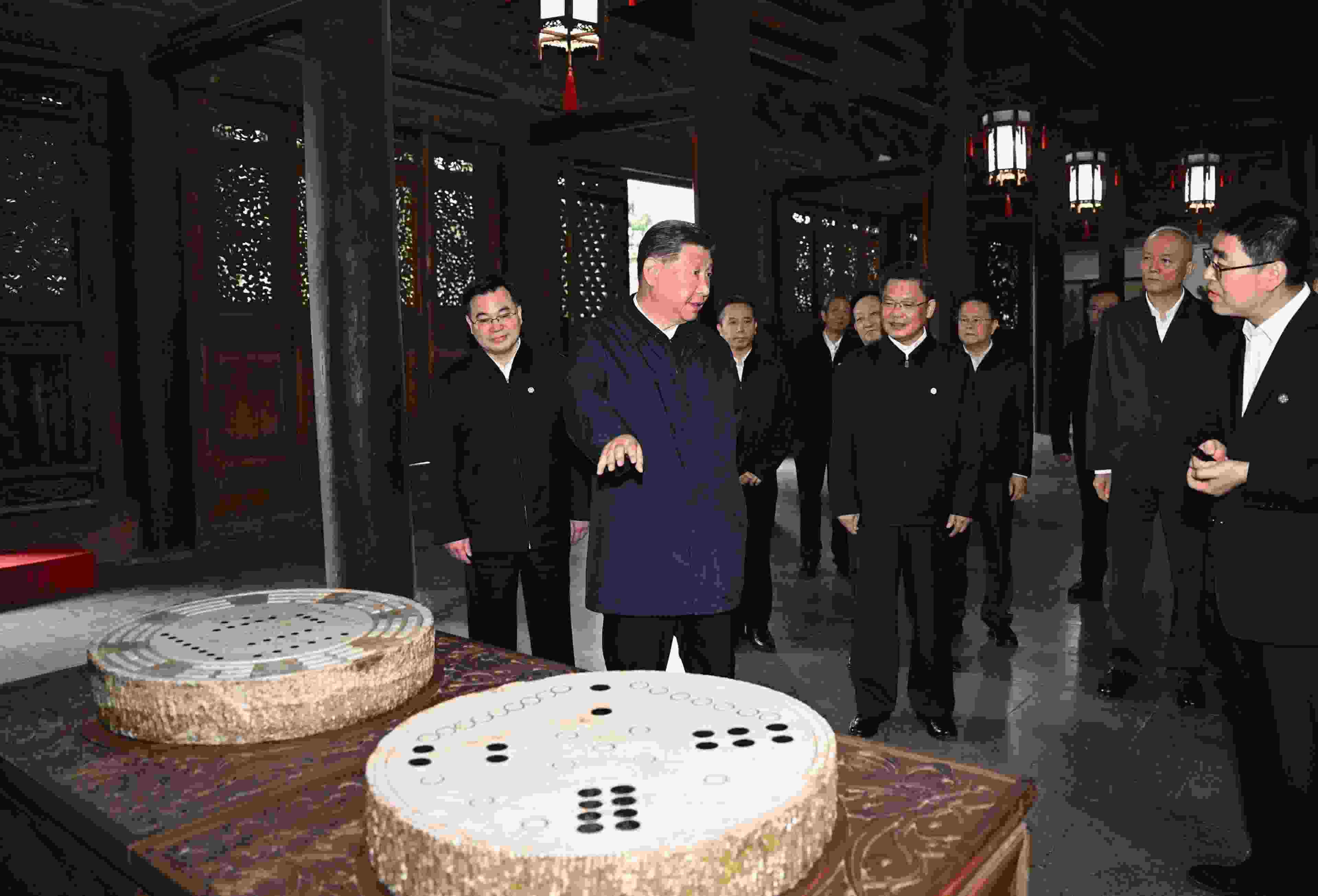 2024年9月10日，習(xí)近平總書記在甘肅天水考察了全國重點(diǎn)文物保護(hù)單位伏羲廟。