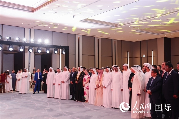 招待會現(xiàn)場。人民網(wǎng)記者任皓宇攝