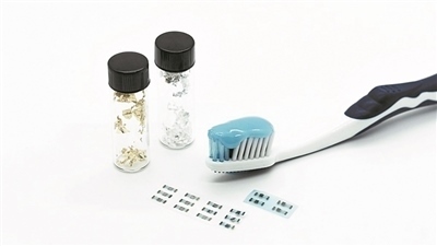  一種基于酞菁銅的晶體管研發(fā)成功。圖片來源：美國趣味工程網(wǎng)站