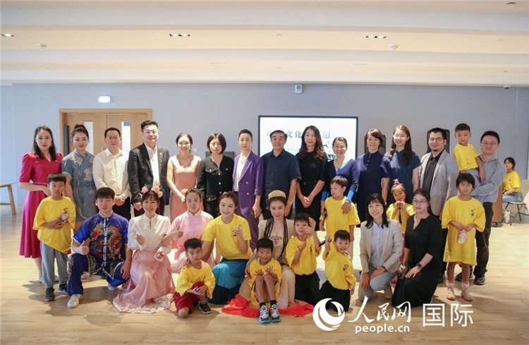 開營儀式部分嘉賓合影。人民網(wǎng)中東中心分社塔里克·易卜拉欣攝