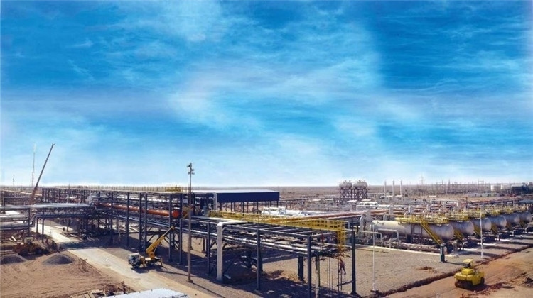 油田廠區(qū)一景。中國(guó)海油供圖