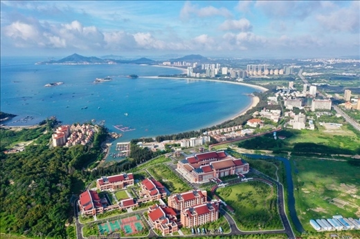 東山縣（無(wú)人機(jī)拍攝）。