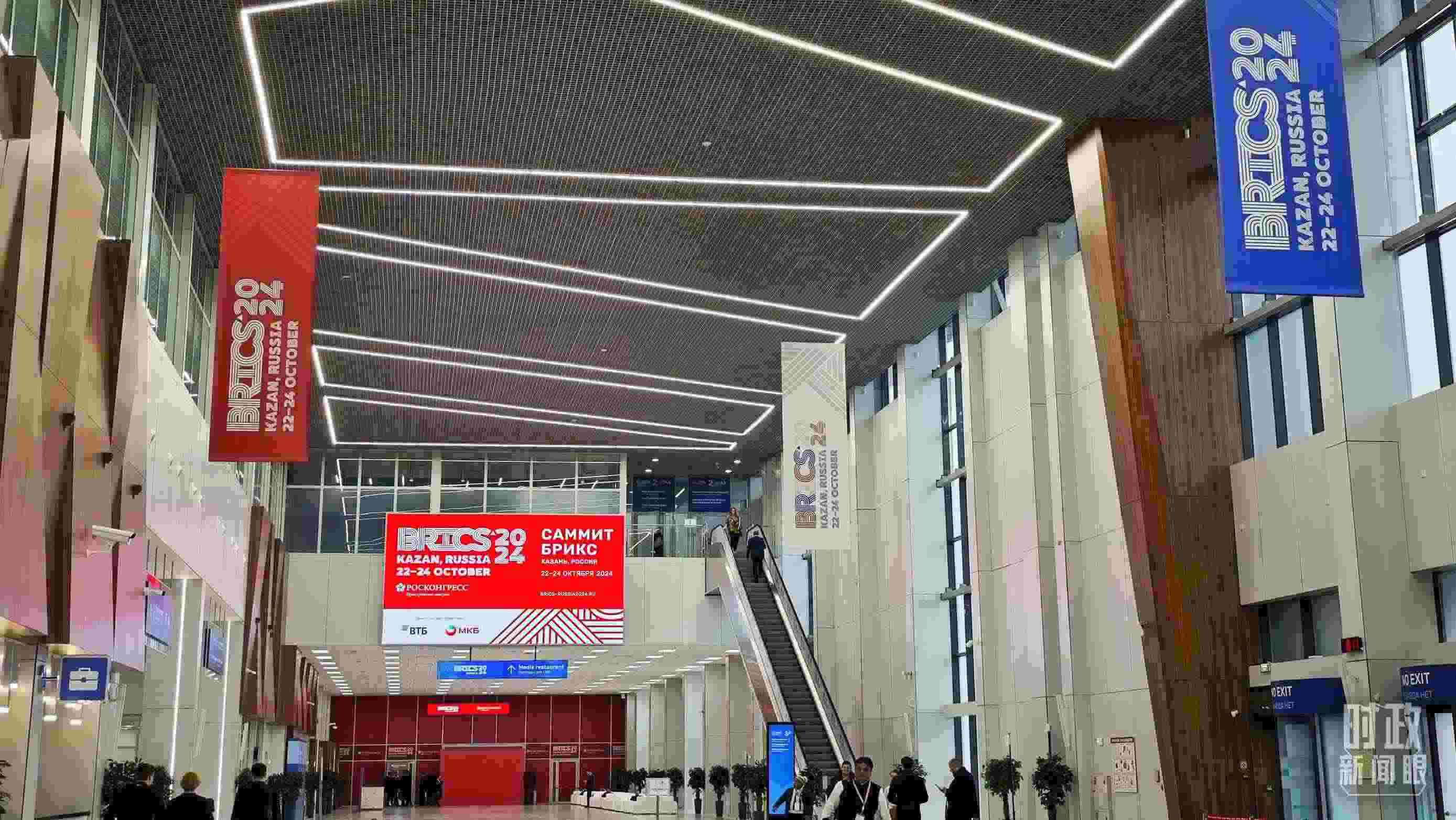 △ 喀山會(huì)展中心。（總臺(tái)記者高鑫翼拍攝）