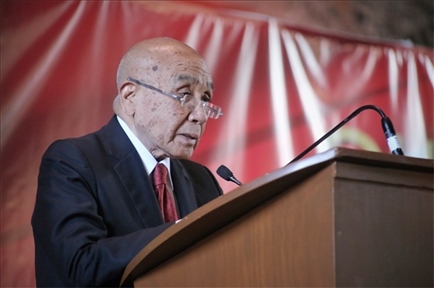 李子文致辭。主辦方供圖