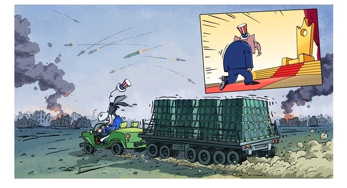 漫畫作者：馬宏亮（人民網(wǎng)版權(quán)圖片，未經(jīng)授權(quán)請勿轉(zhuǎn)載。）