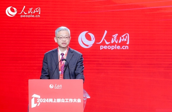 寧夏回族自治區(qū)銀川市委社會工作部副部長李卒作實(shí)踐分享。人民網(wǎng) 鄂智超攝