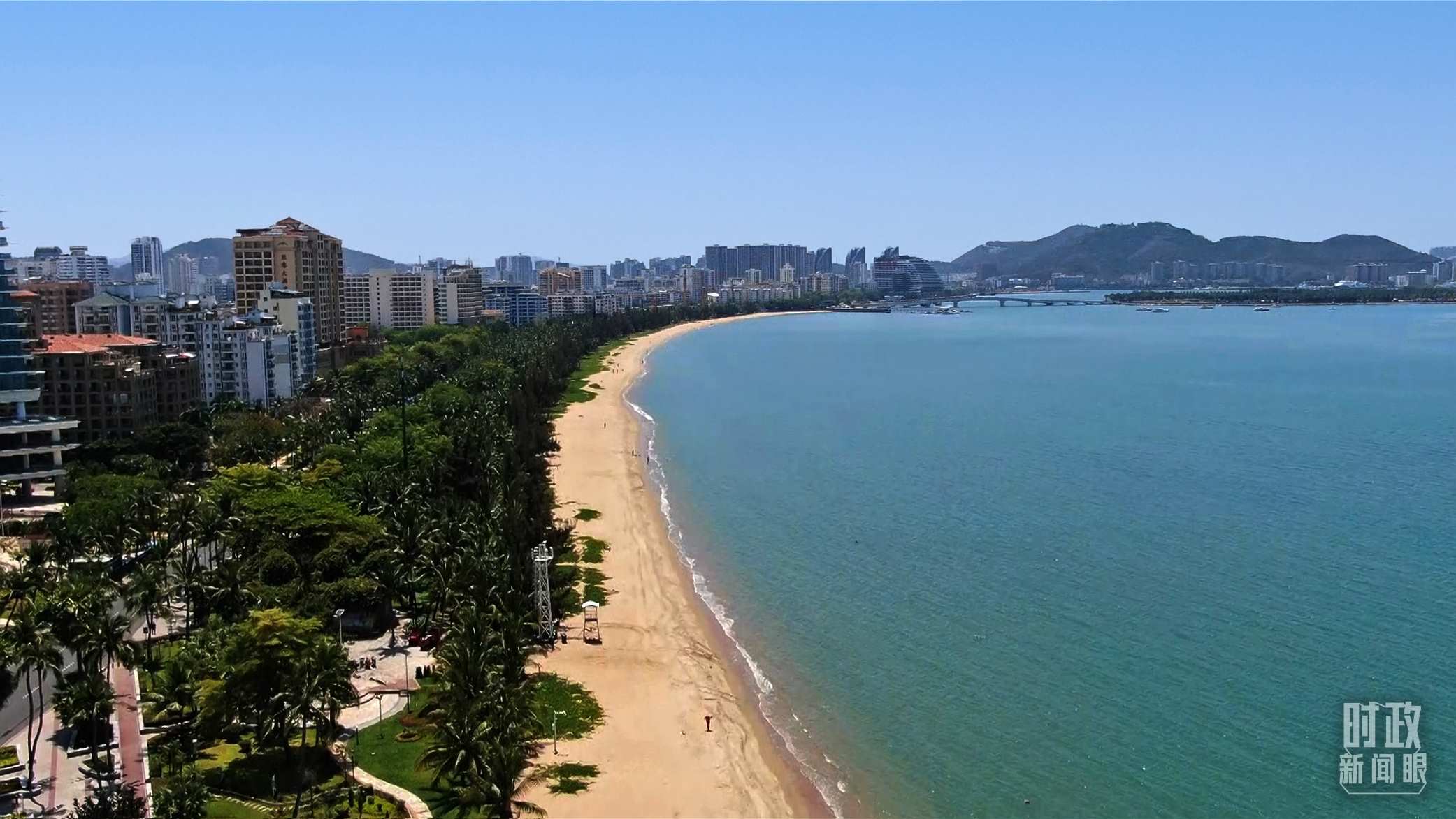 海南三亞。（總臺記者張偉克拍攝）