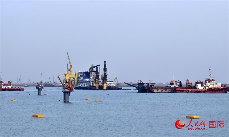 祖拜爾海底隧道施工場(chǎng)景。人民網(wǎng)記者管克江攝