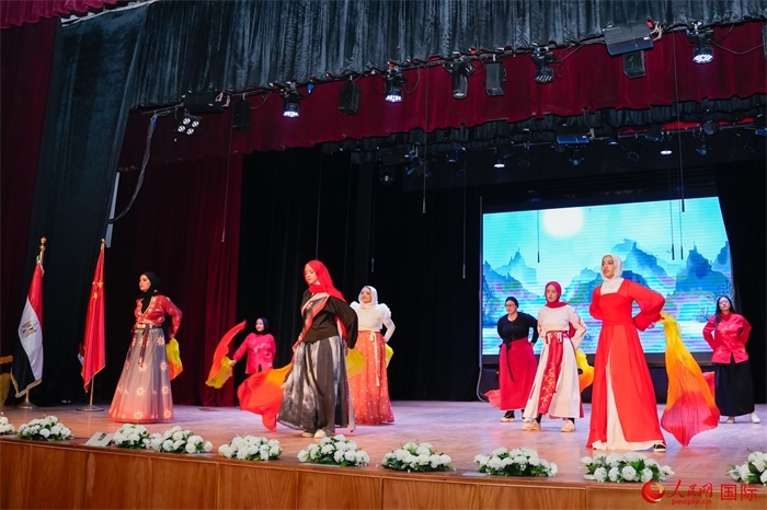 新春慶典活動現場。人民網 塔里克·易卜拉欣攝