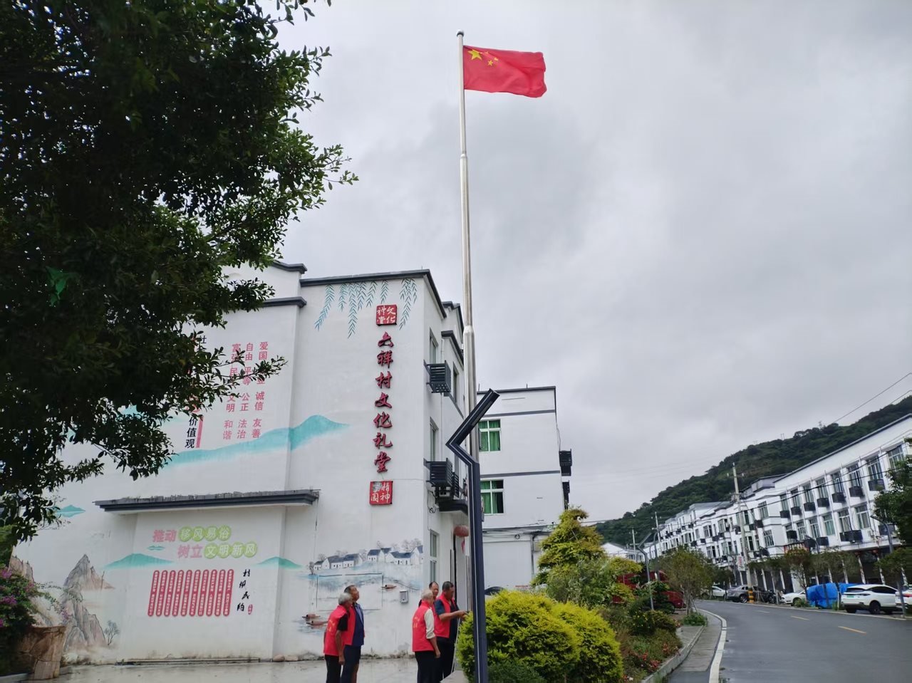 永興村一景（永興現(xiàn)為六祥行政村下的自然村之一）。蒼南縣金鄉(xiāng)鎮(zhèn) 供圖