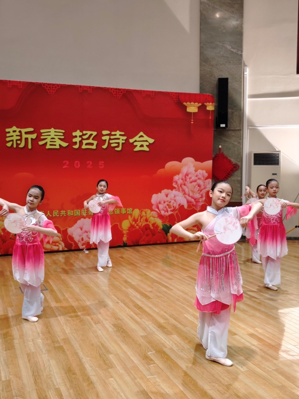 兒童舞蹈表演。中國(guó)駐哥德堡總領(lǐng)館供圖