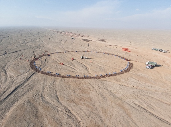 無線節(jié)點儀器檢測現(xiàn)場。受訪者供圖